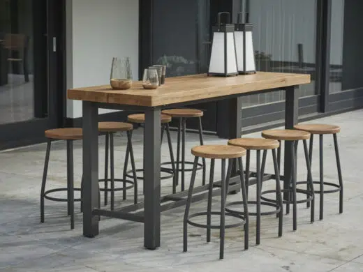 Eva table haute d'extérieur haut de gamme