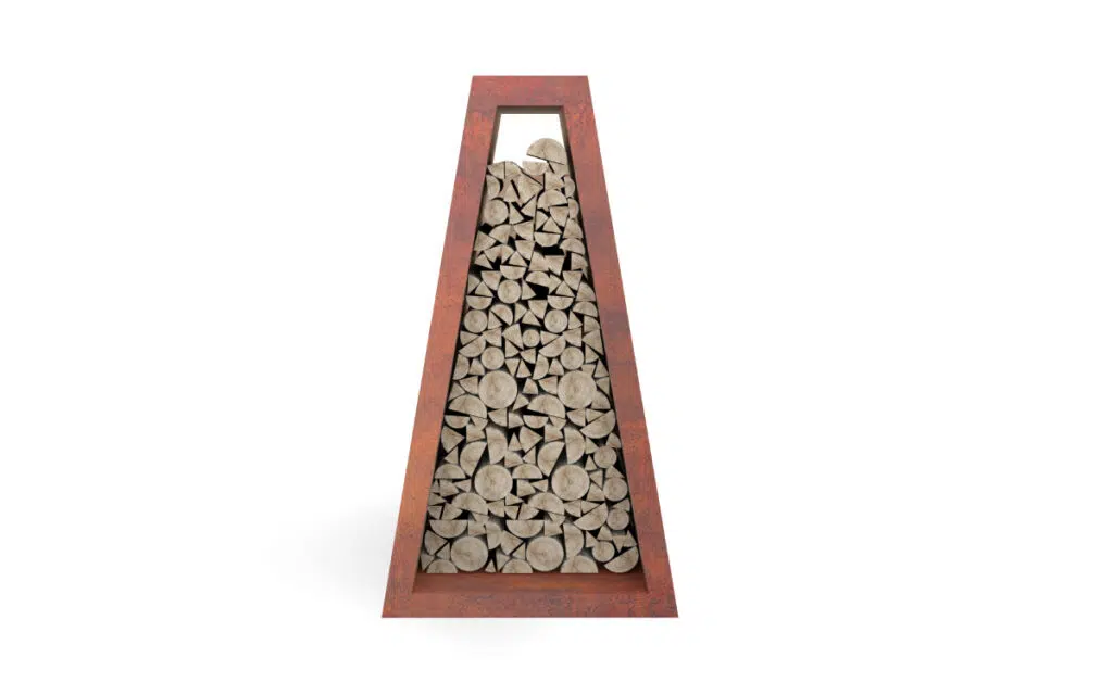 Premium Wood Storage Braséro plancha