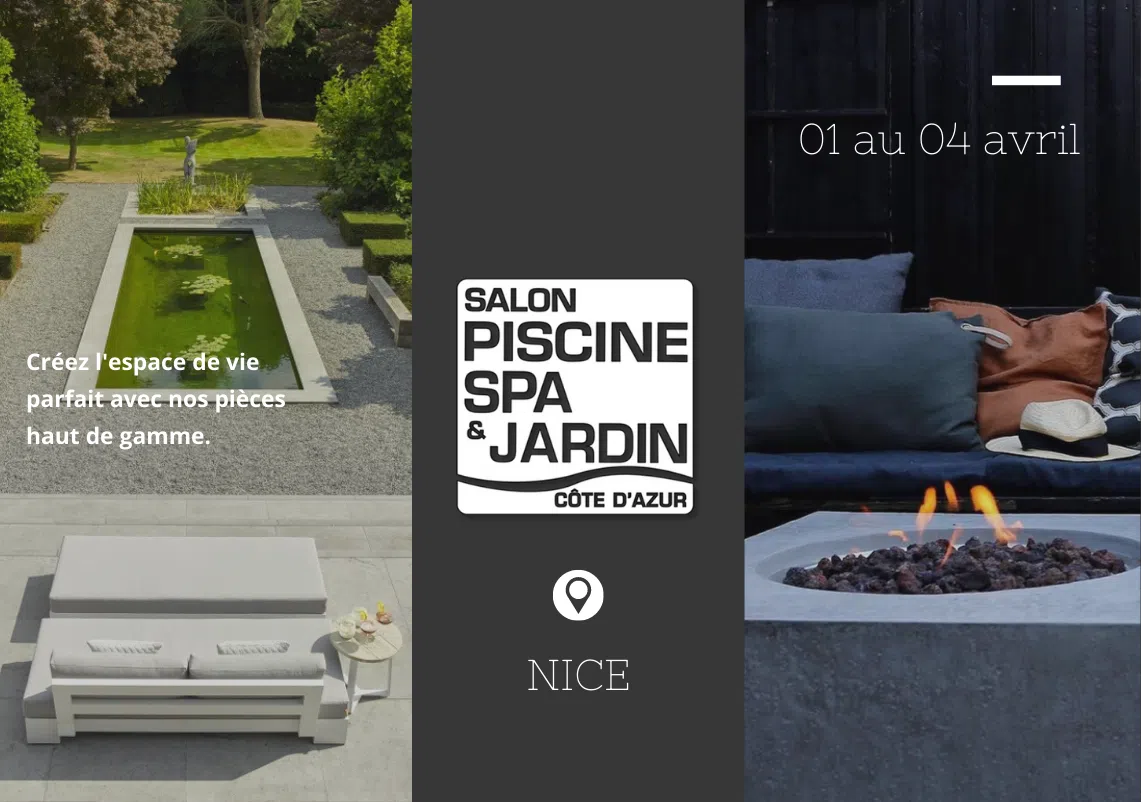 SALON PISCINE ET JARDIN NICE NICOLAZI DESIGN