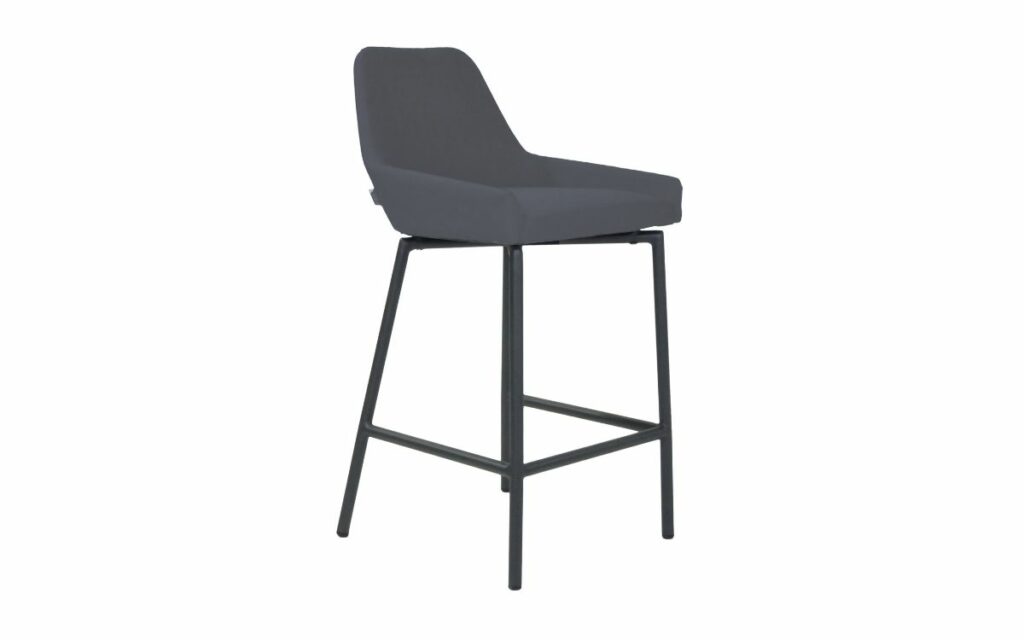 fauteuil haut MONA barstoel lava carbon Nicolazi Design