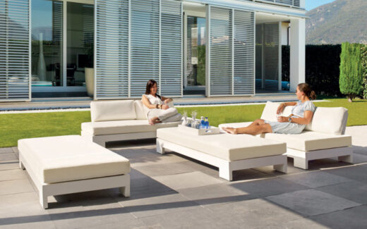 Salon d'extérieur haut de gamme pure