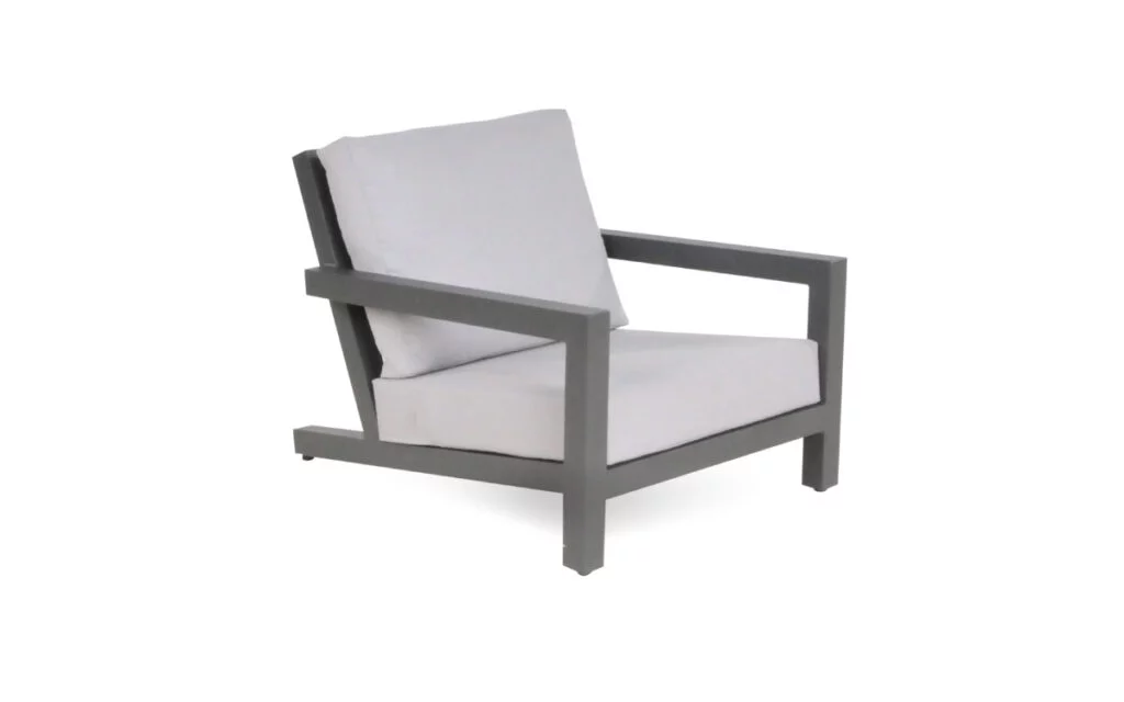 Salon EPSILON aluminium fauteuil