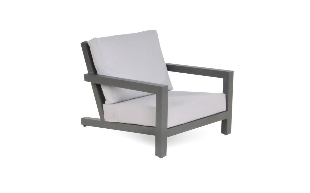 Salon EPSILON aluminium fauteuil