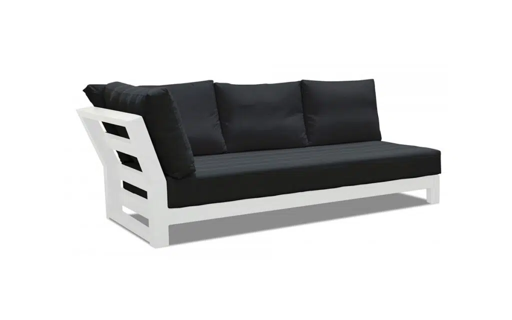 Salon Omega banquette accoudoir droit