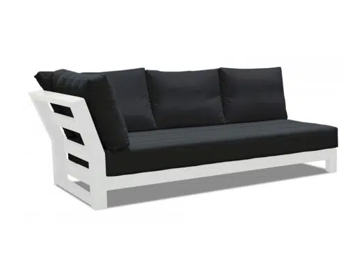 Salon Omega banquette accoudoir droit