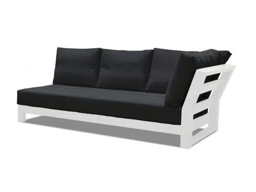 Salon Omega banquette accoudoir gauche