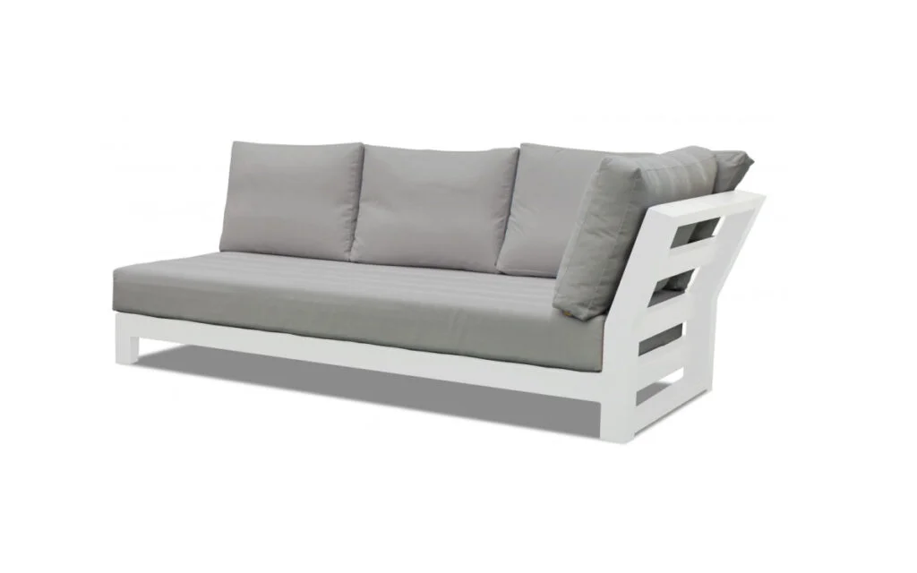 Salon Omega banquette accoudoir gauche