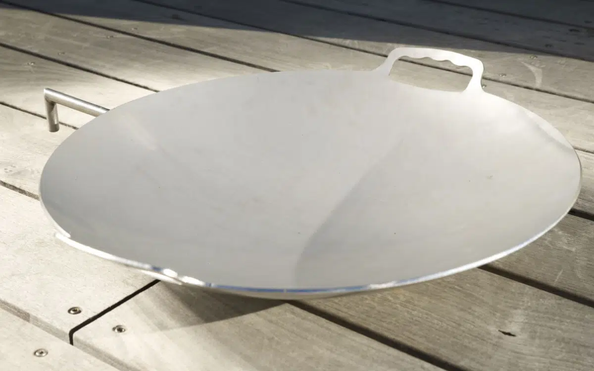 Wok Inox pour cheminée d’extérieur Nicolazi Design Wok Inox pour cheminée d'extérieur Nicolazi Design